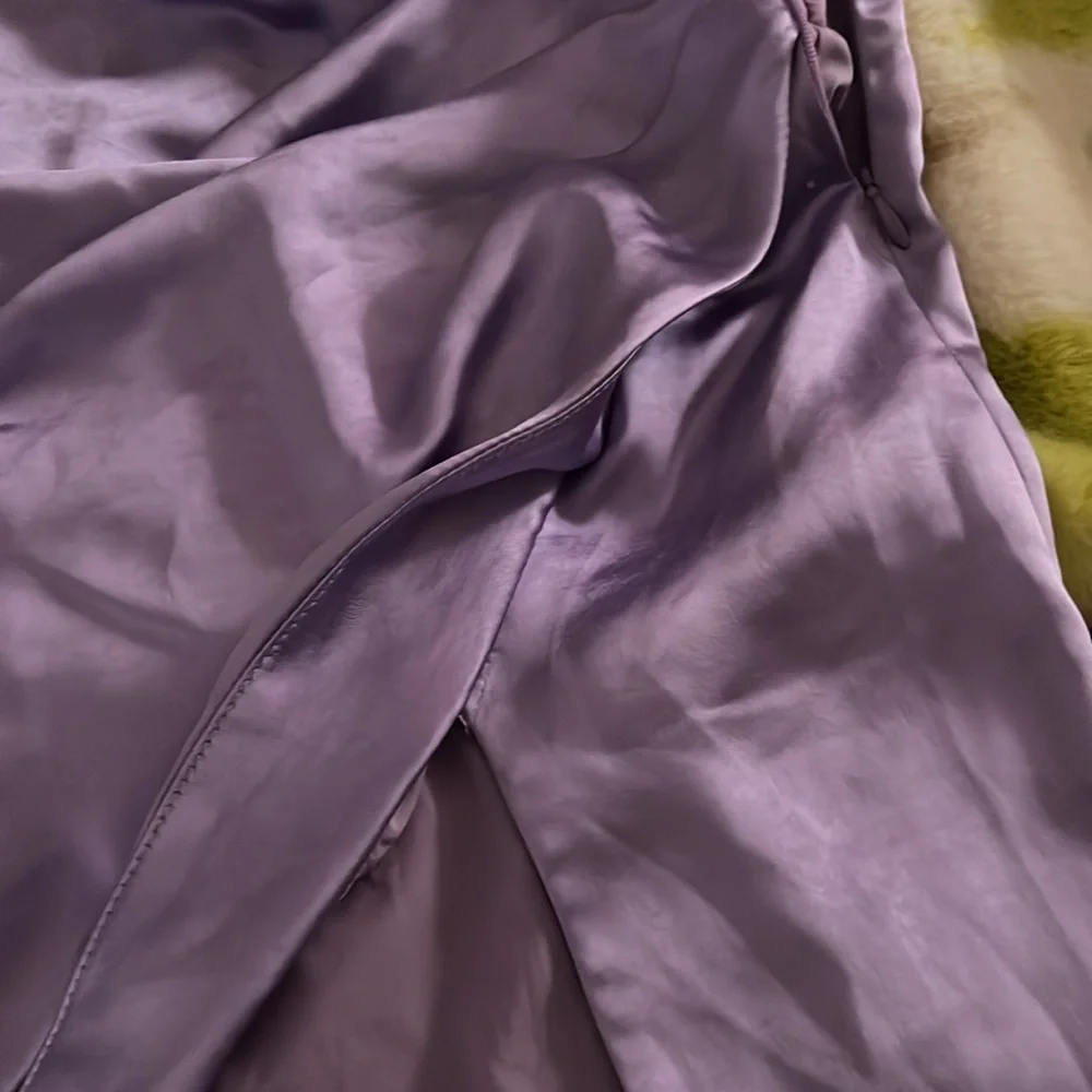 ELLIATT x REVOLVE Cassini Satin Dress in Lilac Small - Picture 11 of 11